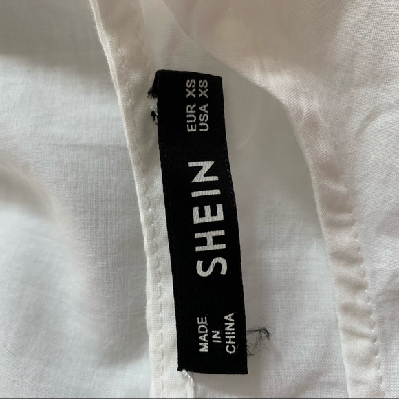 Shein Eyelet Fluted Sleeves Blouse Size XS - Picture 5 of 6